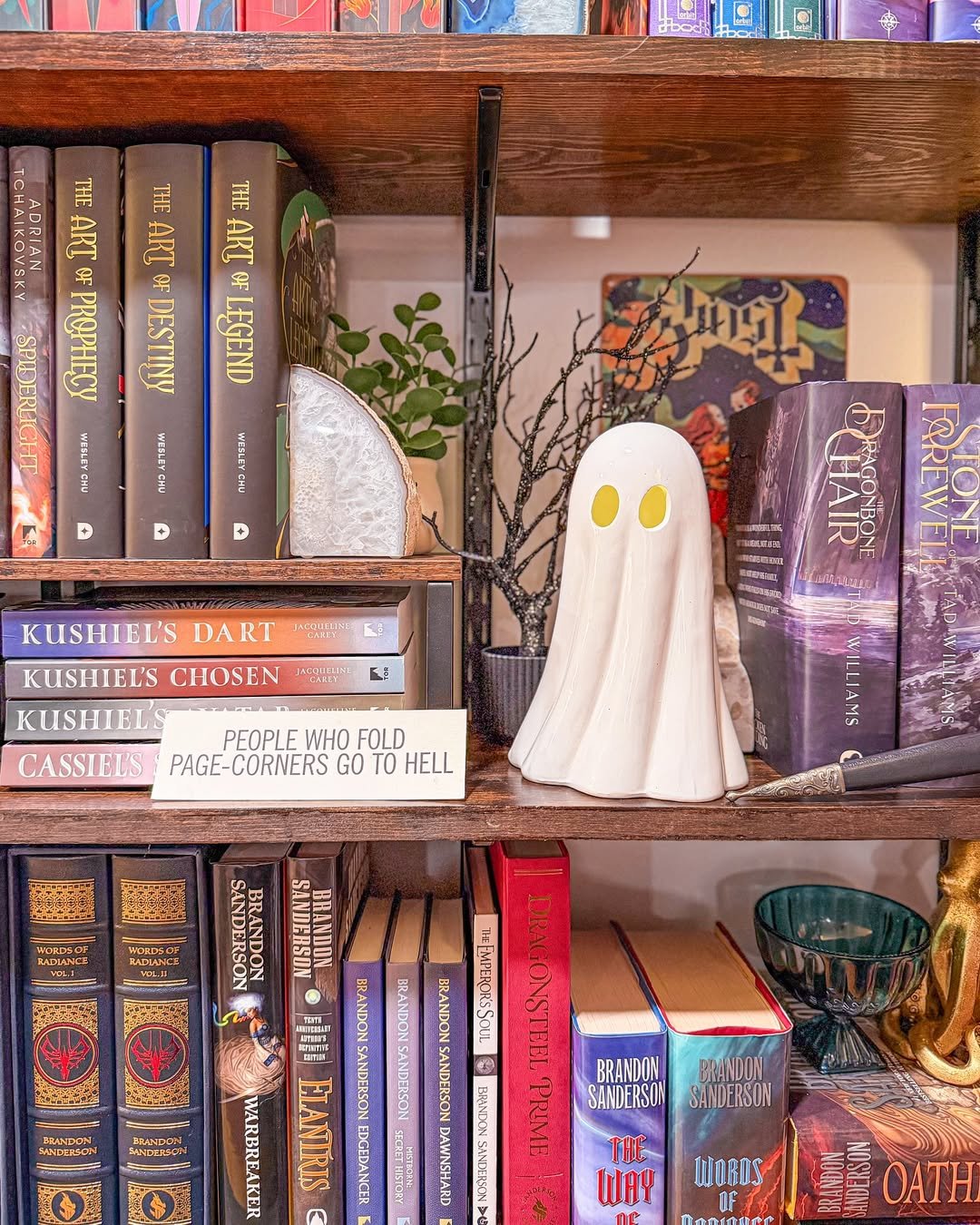 Ceramic Ghost Decor