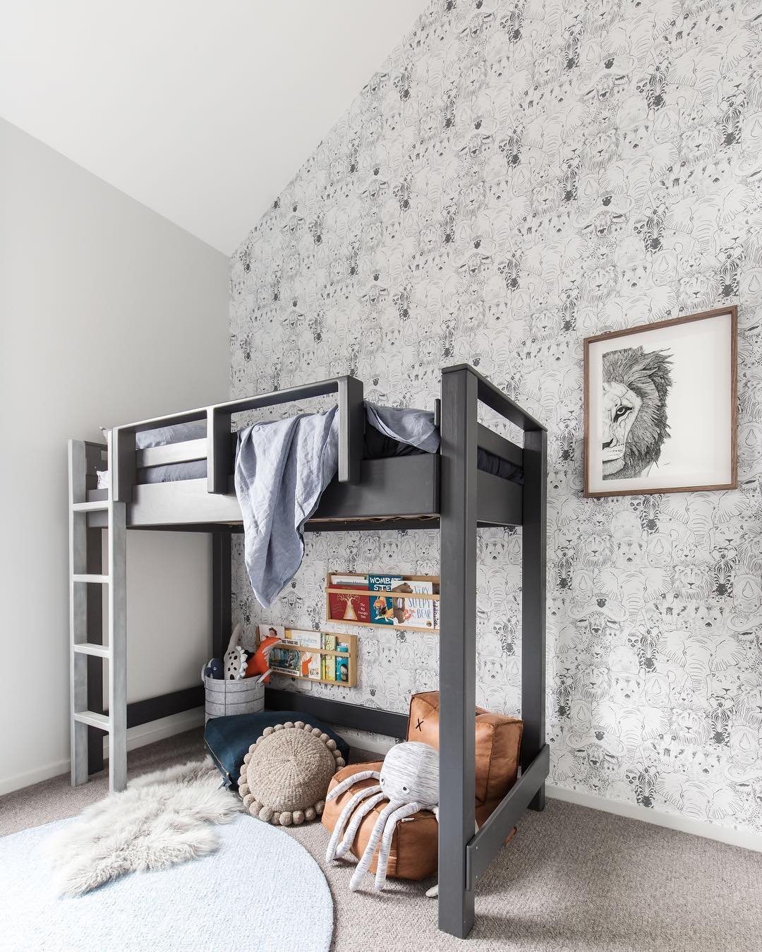 Charcoal Reading Loft