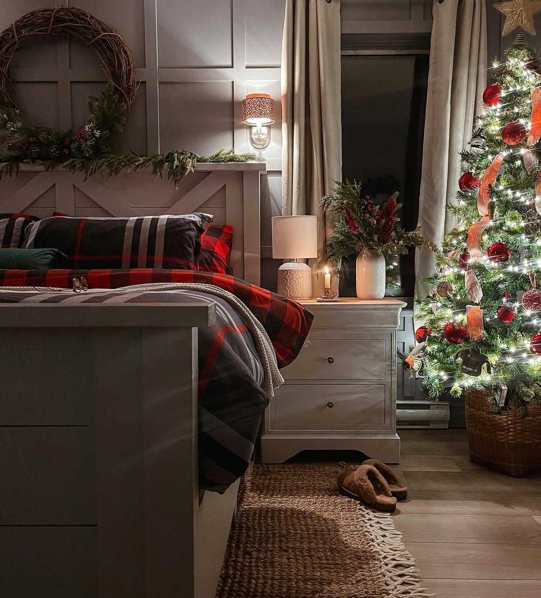 Christmas Comfort in a Cabin