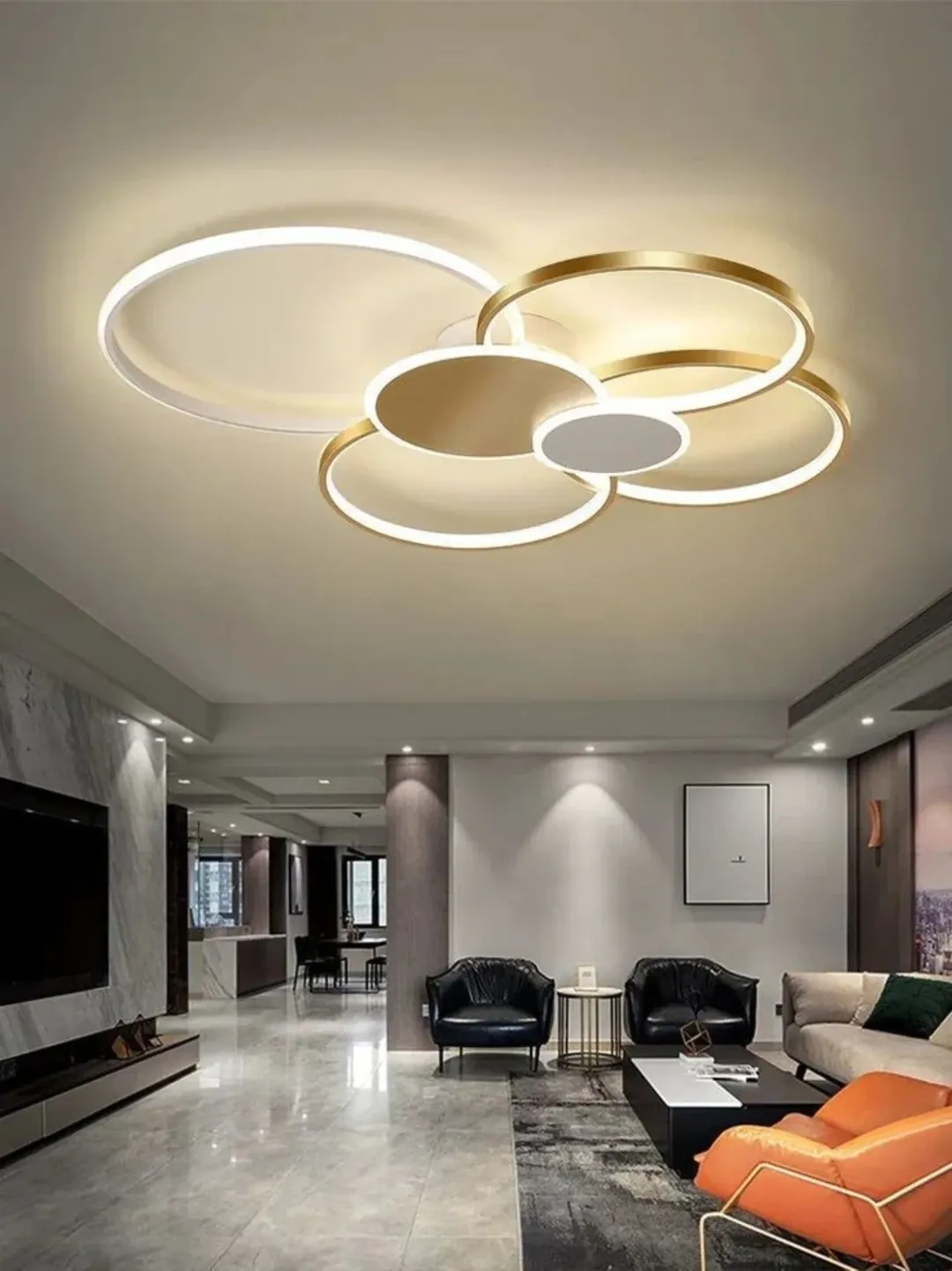 Circular Statement Light