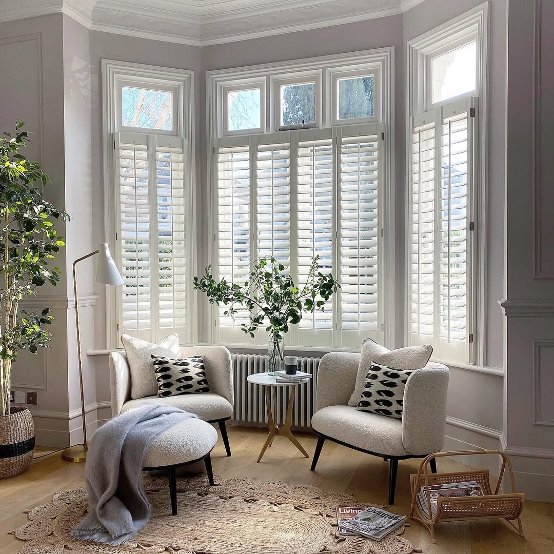 Classic Bay with Plantation Shutters