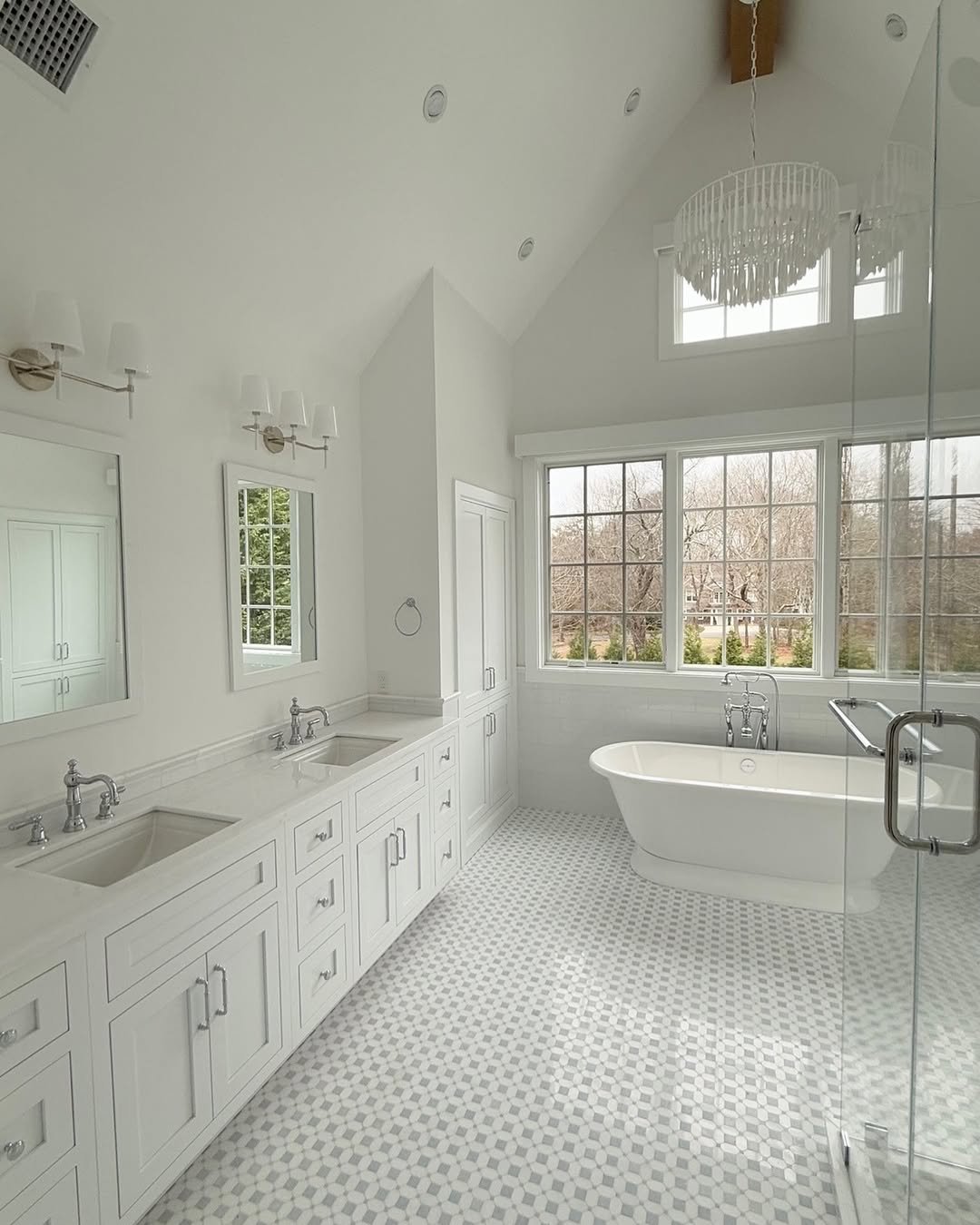 Classic White Bathroom
