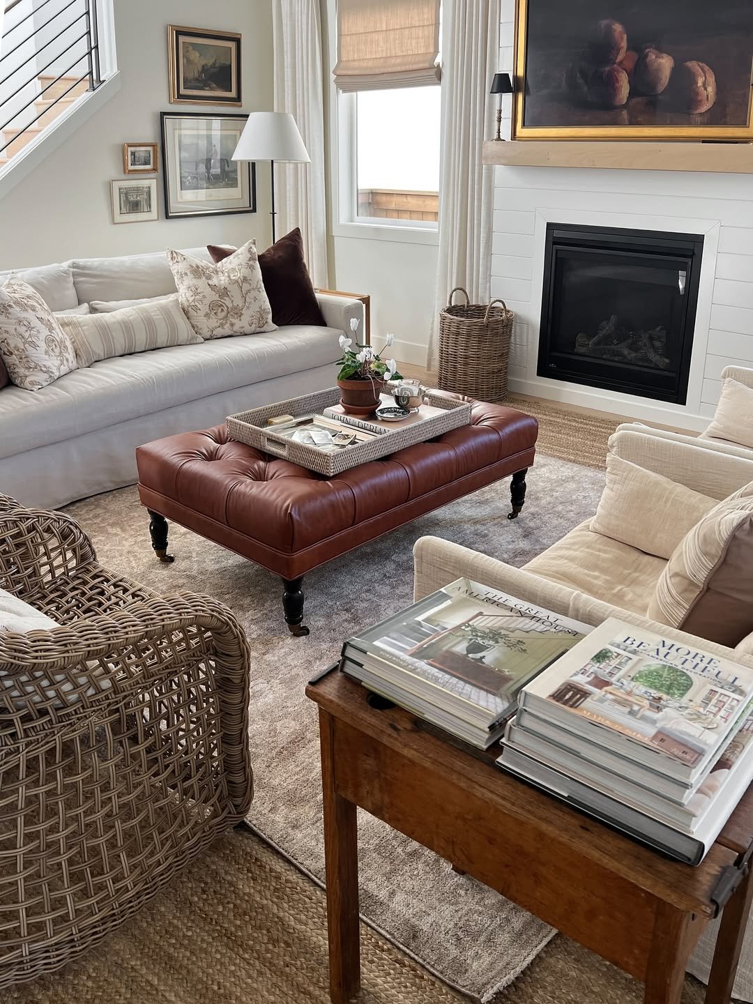 Coastal Classic Rug Layering