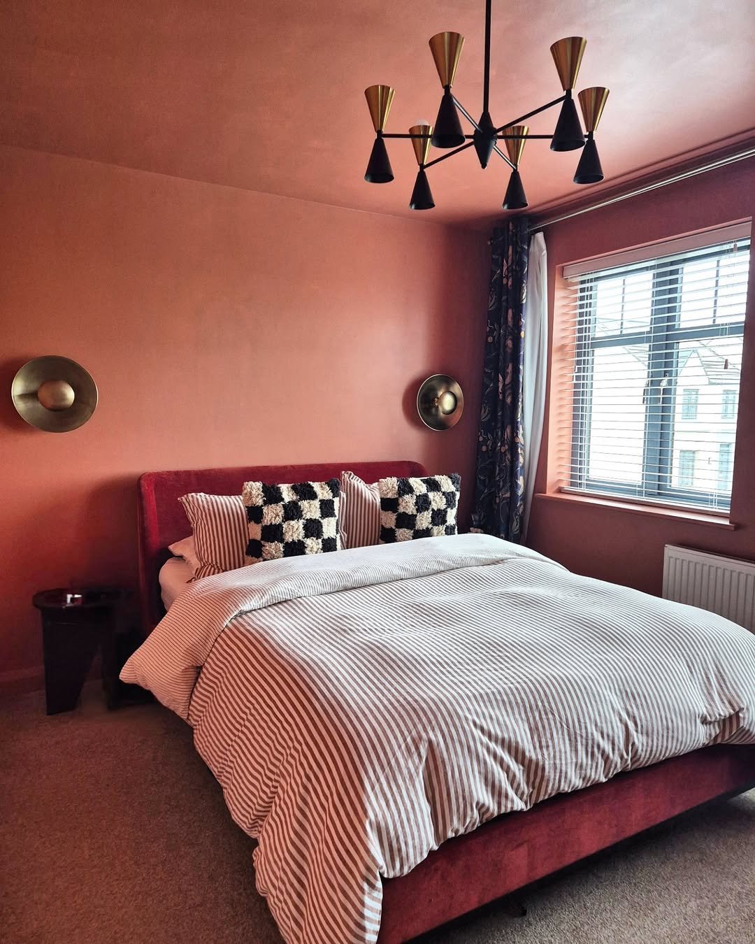 Coral Limewashed Ceiling Drench