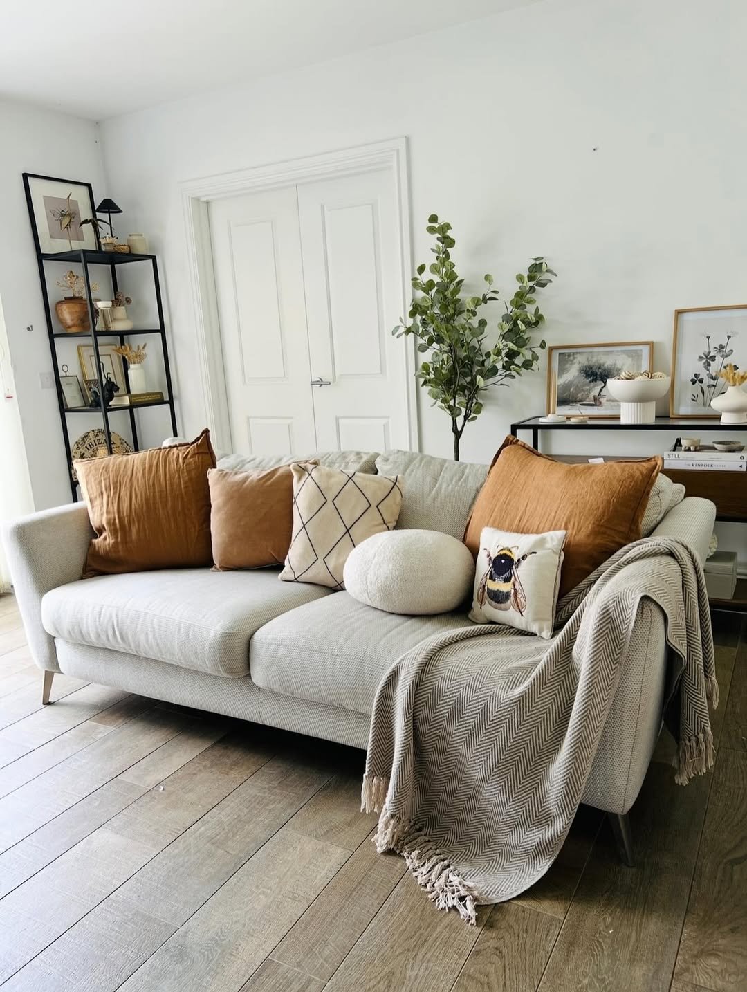 Corner with Earthy Accents