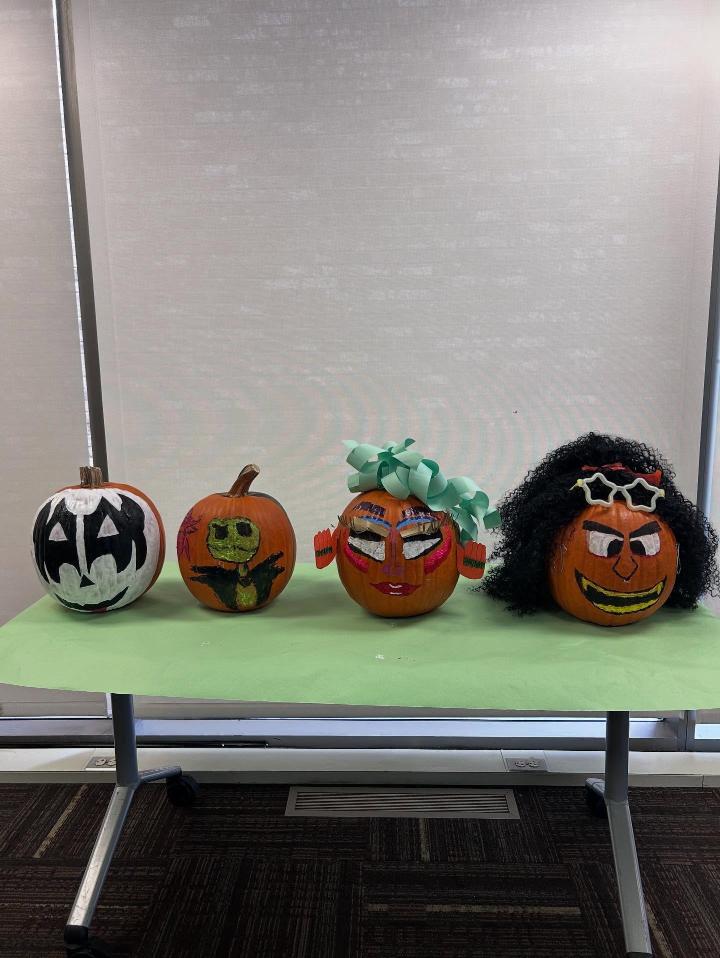 Costume-Inspired Pumpkins