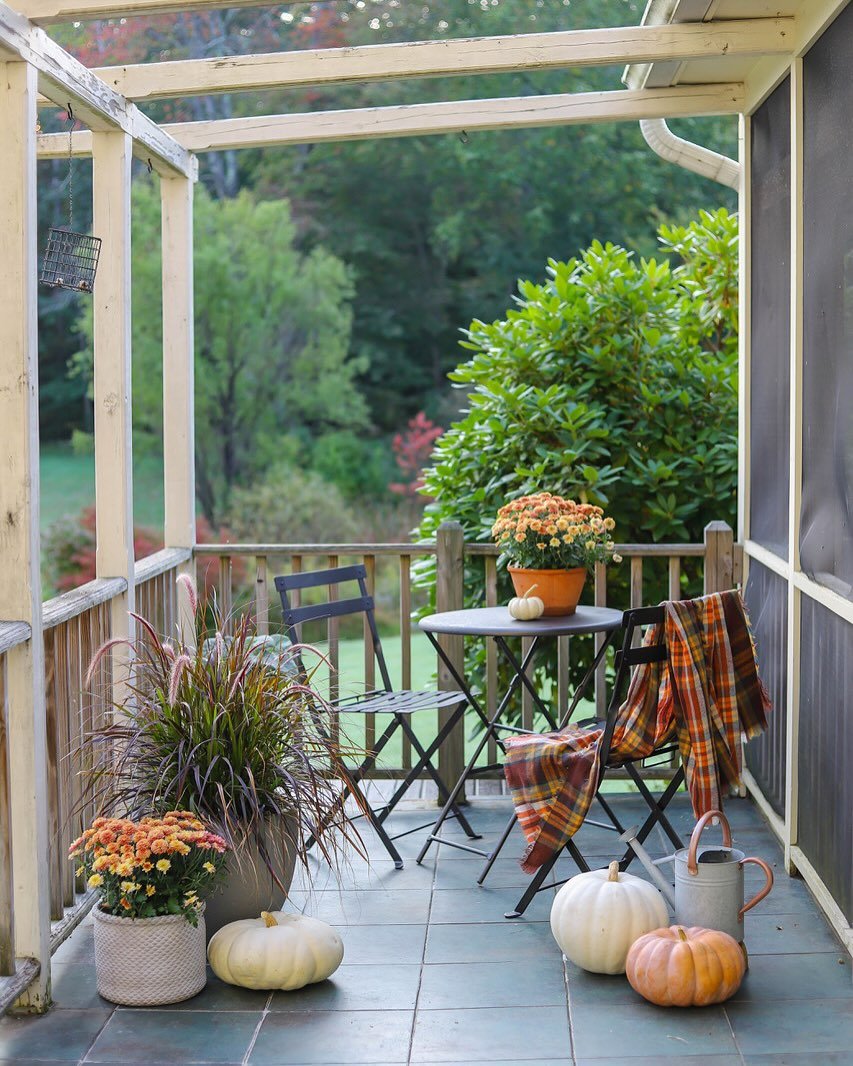 Cozy Coffee Porch Corner