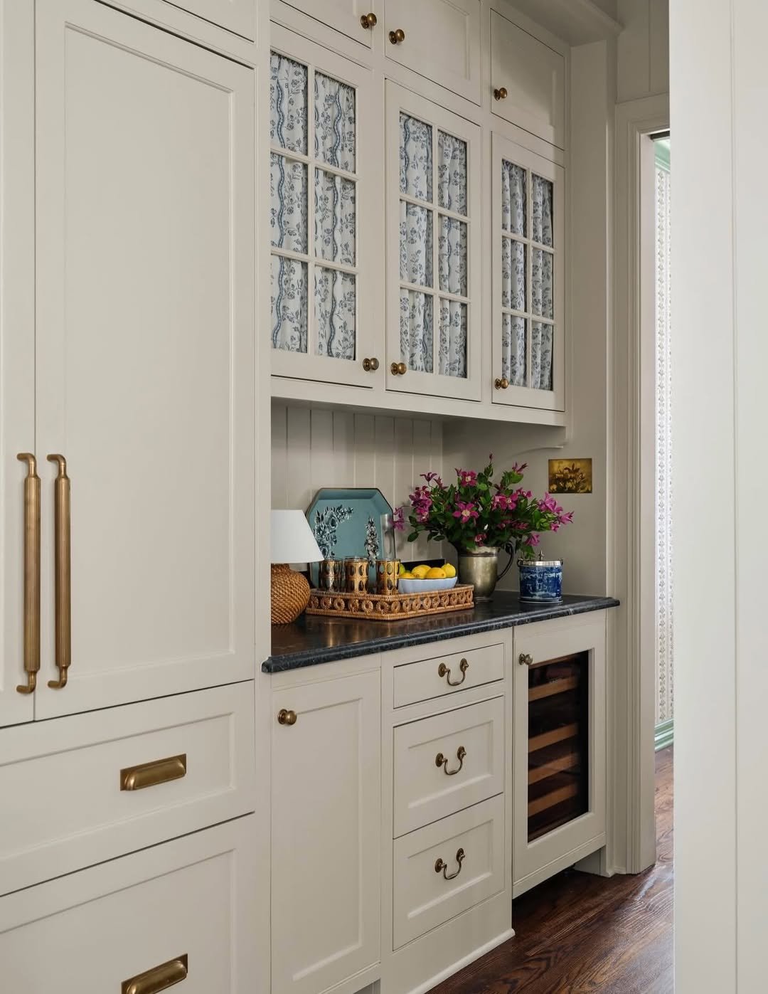 Cream Inset Cabinetry