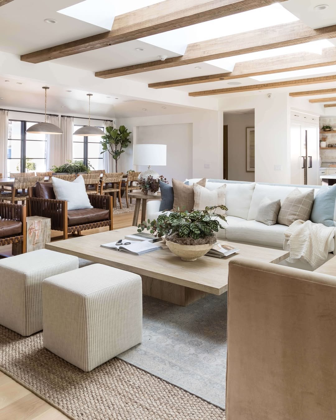 Cream Mediterranean Inspired Lounge