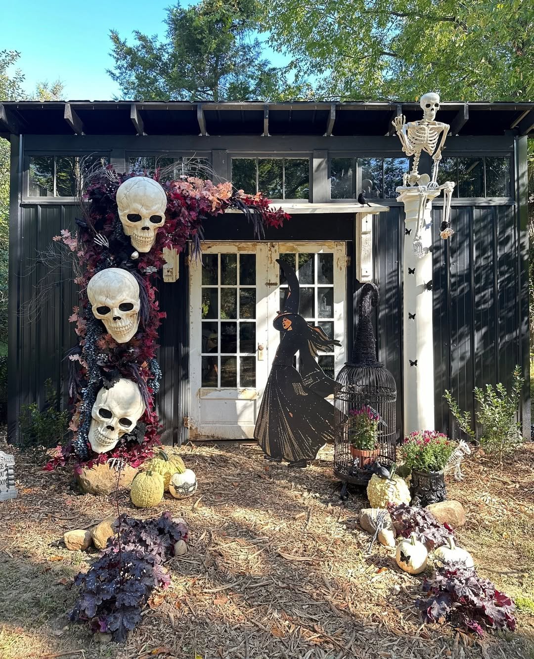Dark Paint Halloween Decor