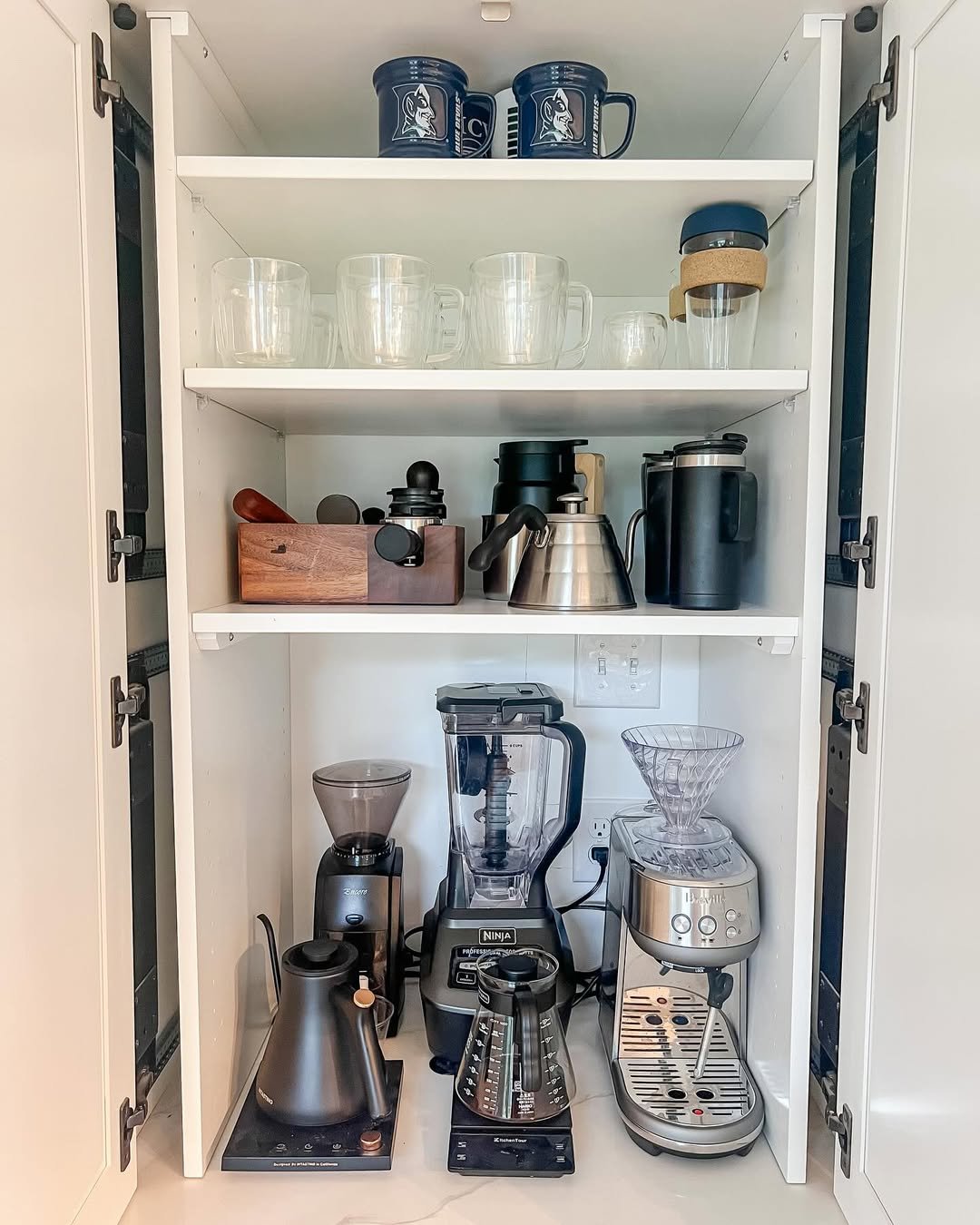 Dedicated Coffee Station Cabinet