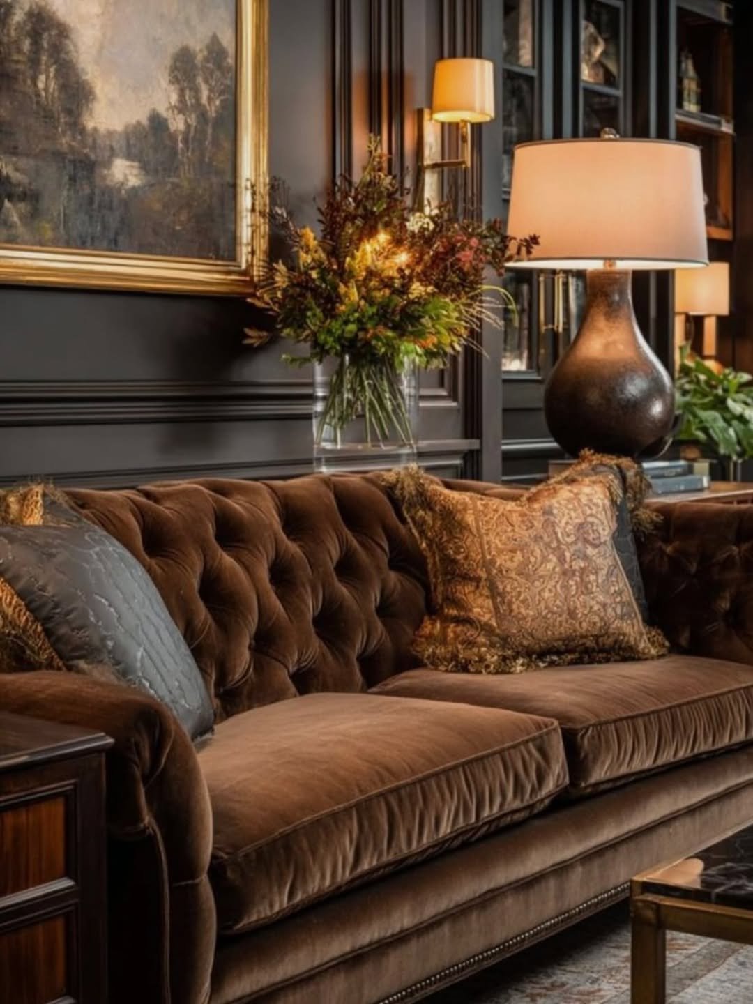 Deep Walnut and Tailored Comfort