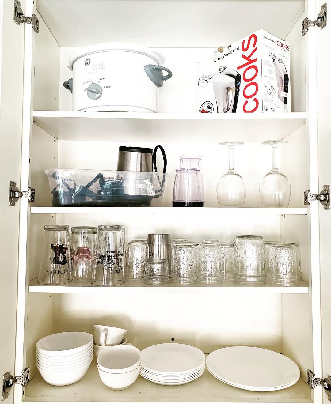 Dishware Storage Cabinet