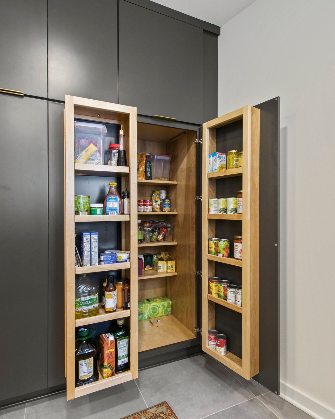 Door-Mounted Concealed Larder