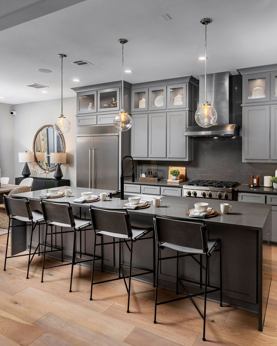 Dove Grey Shaker Kitchen