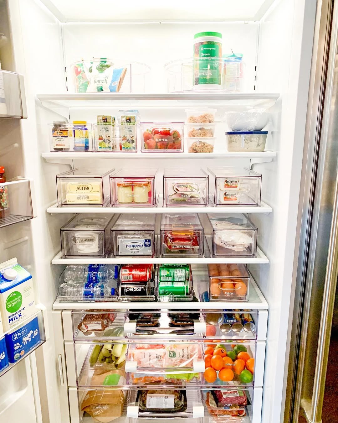 Drawer Stack with Labels