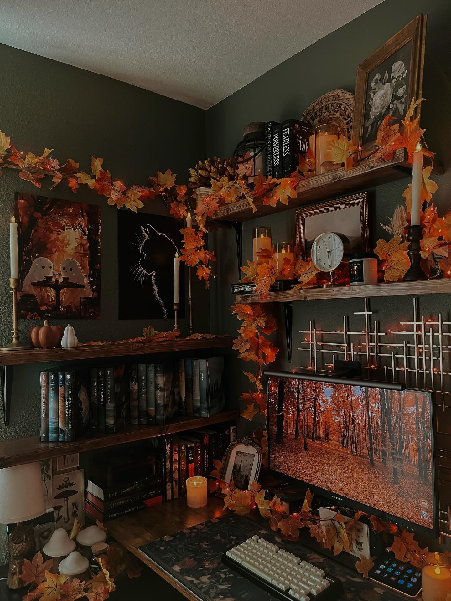Fall and Halloween Garland