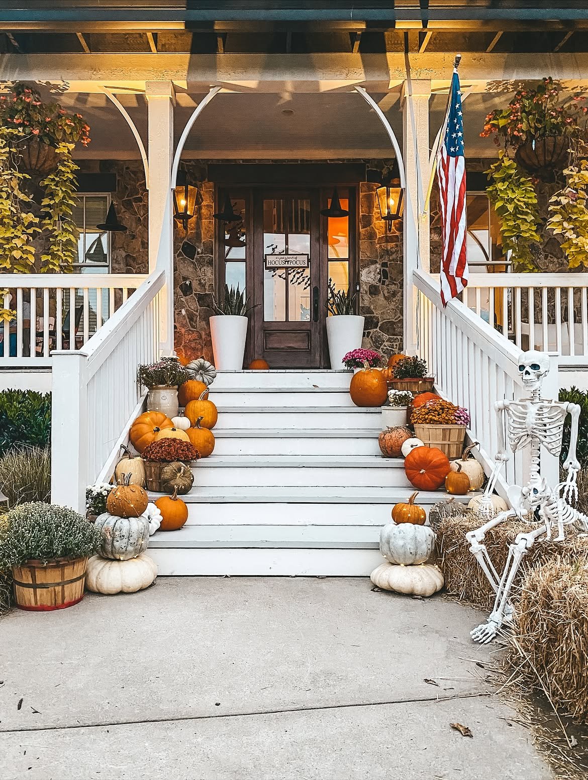 Fall and Halloween Pumpkin Steps