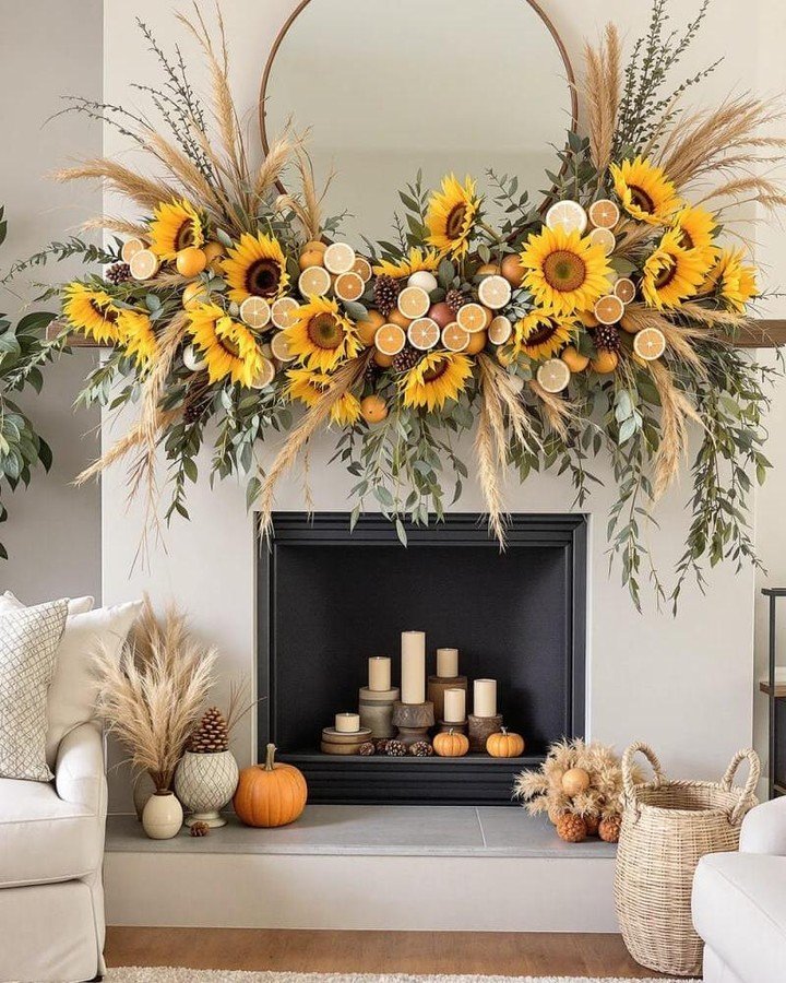 Fall Mantel