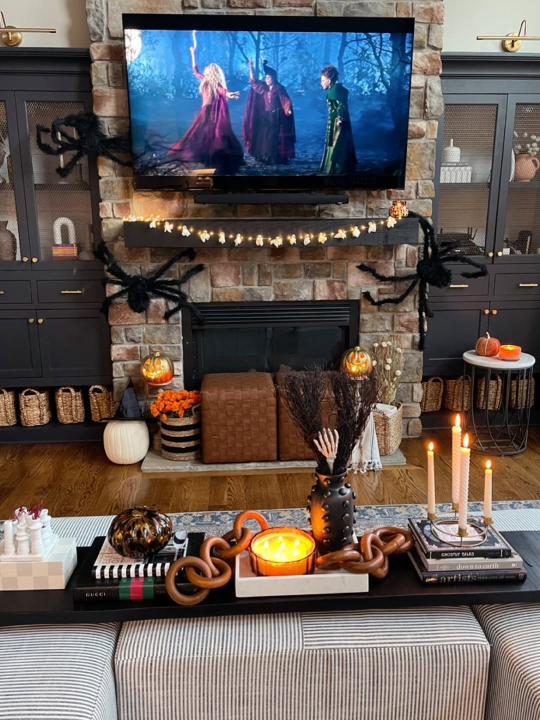 Fireplace-Side Table