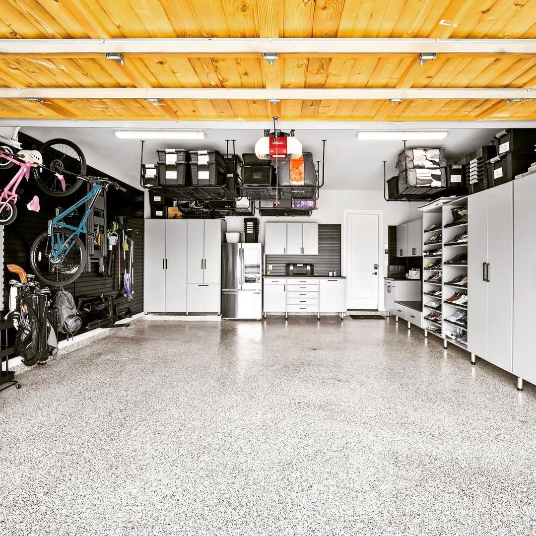 Full Garage Showroom Storage