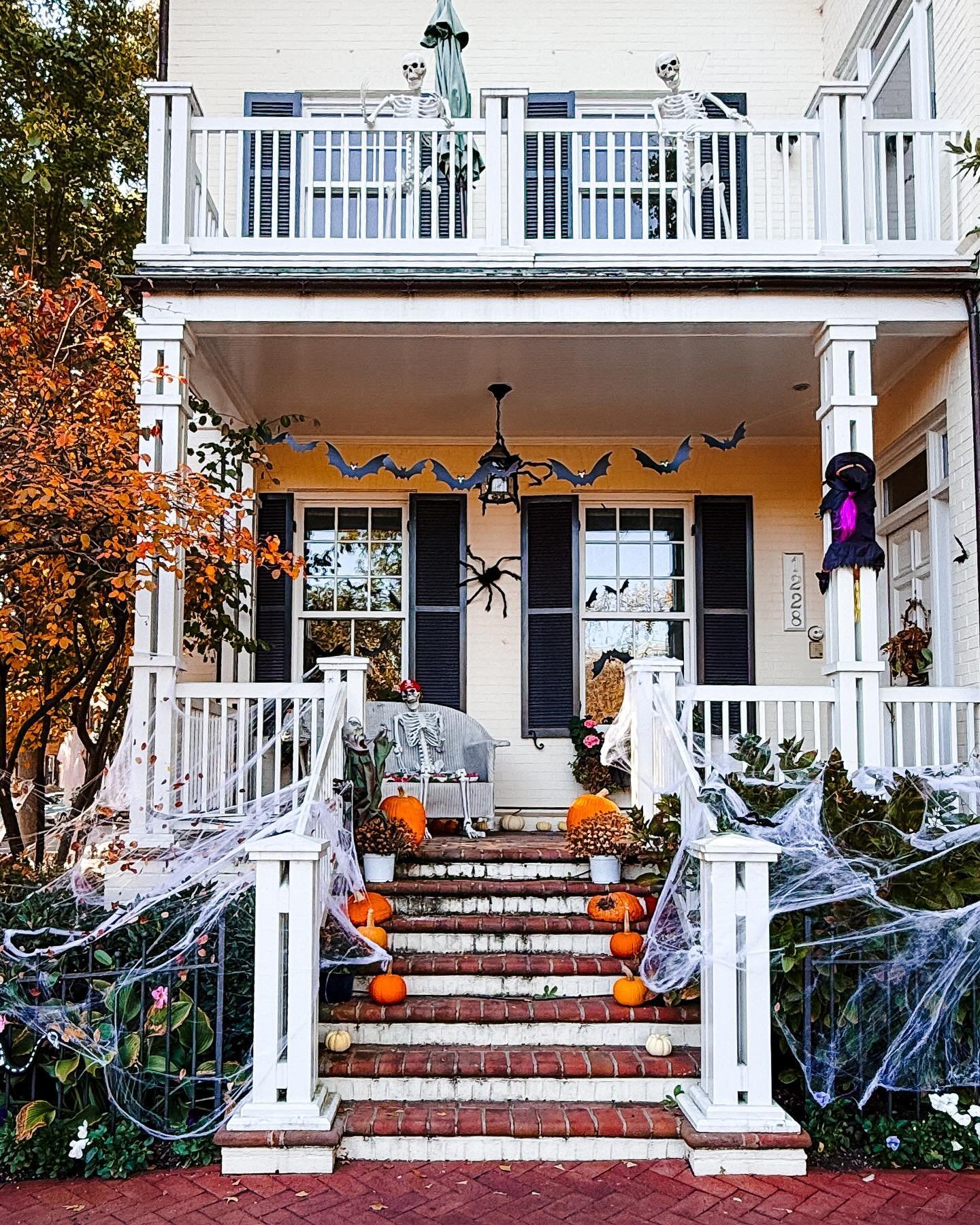 Full-Height Porch Decor