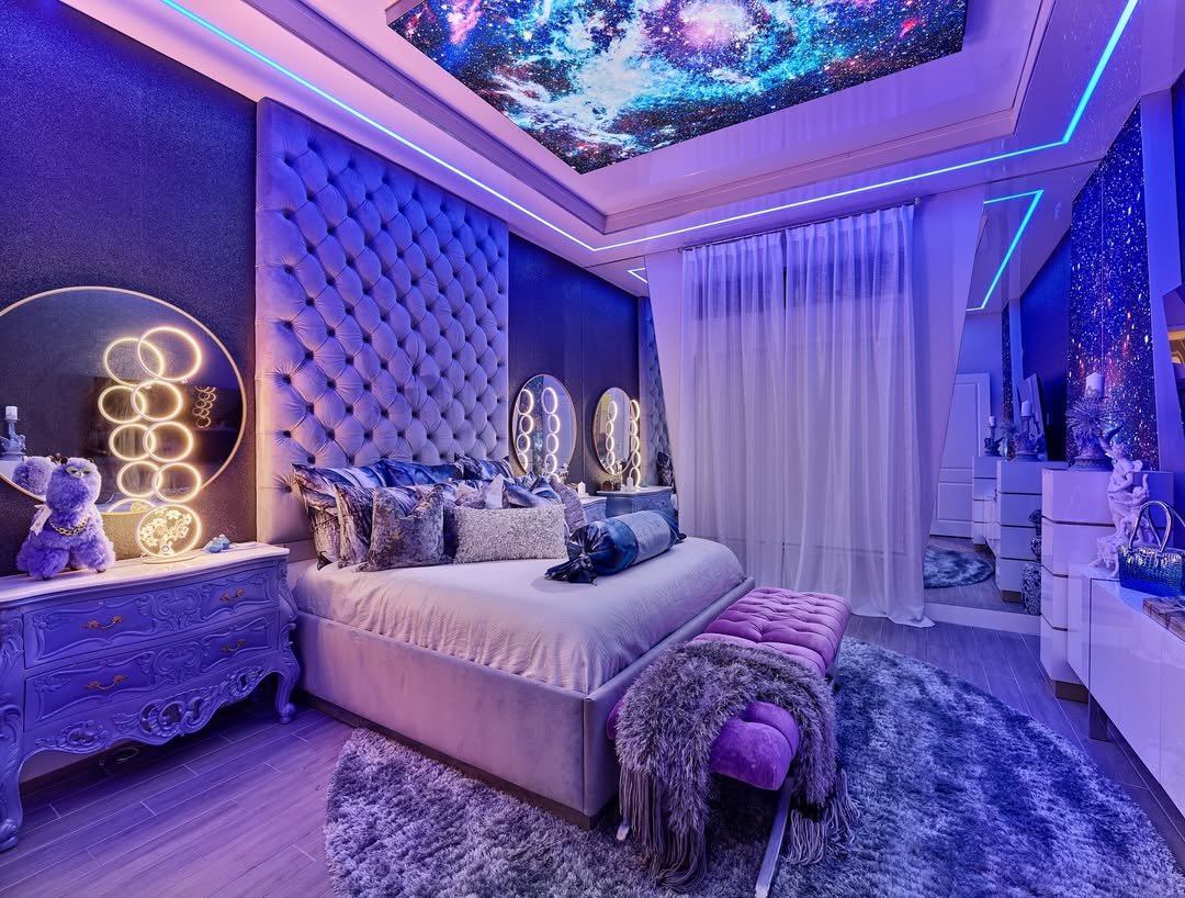 Galaxy Glow Bedroom