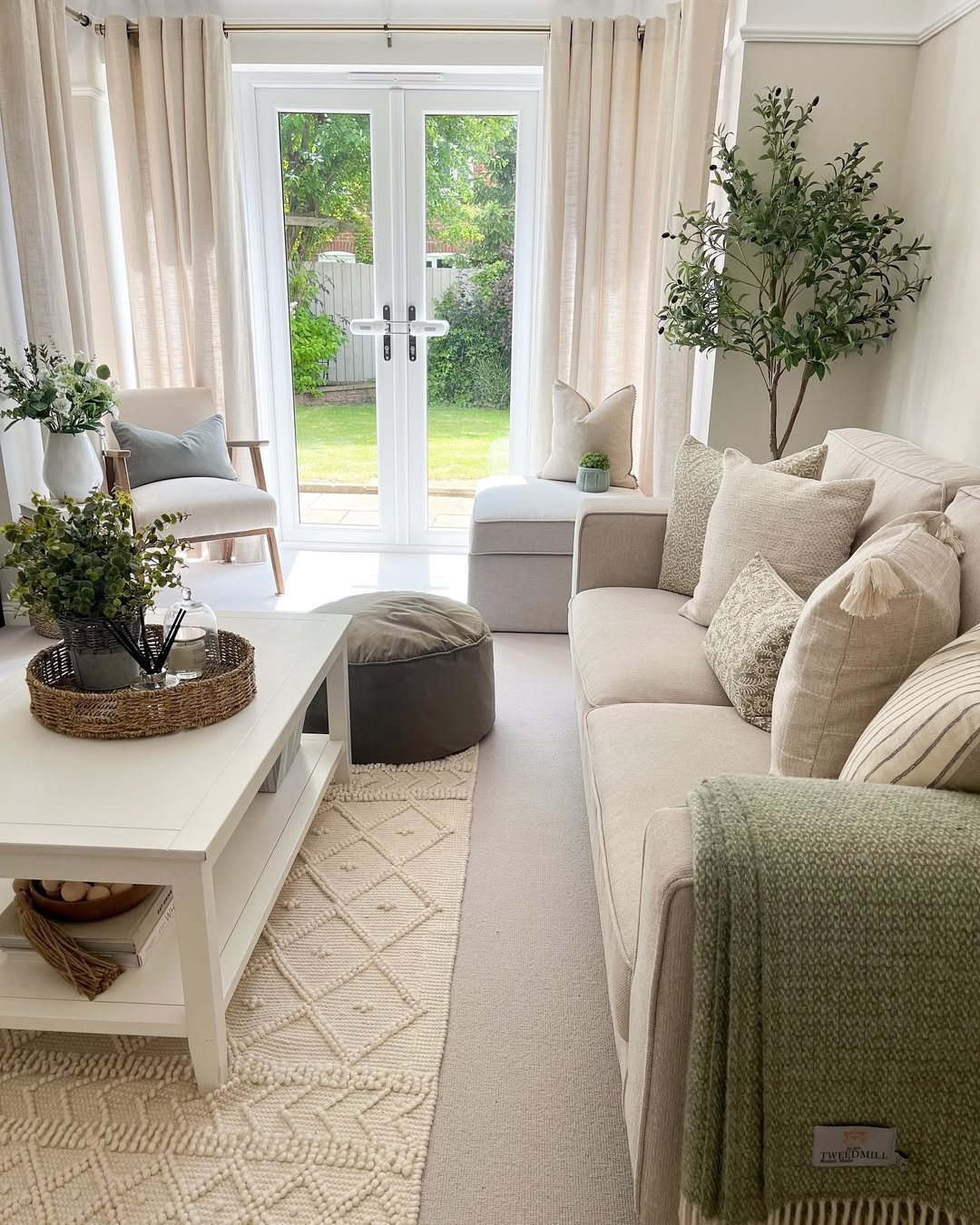 Garden View Corner French Doors