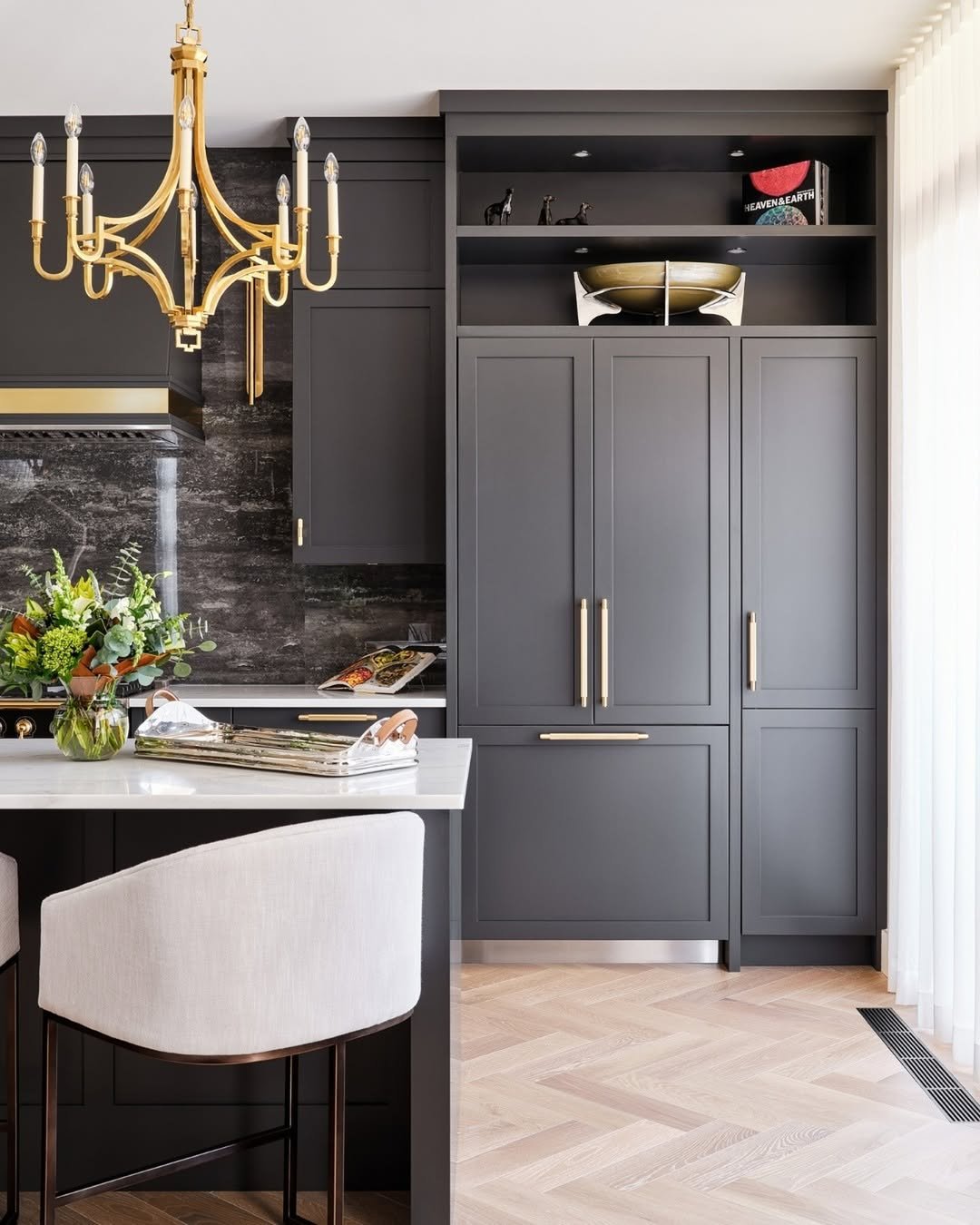 Glam Kitchen Corner