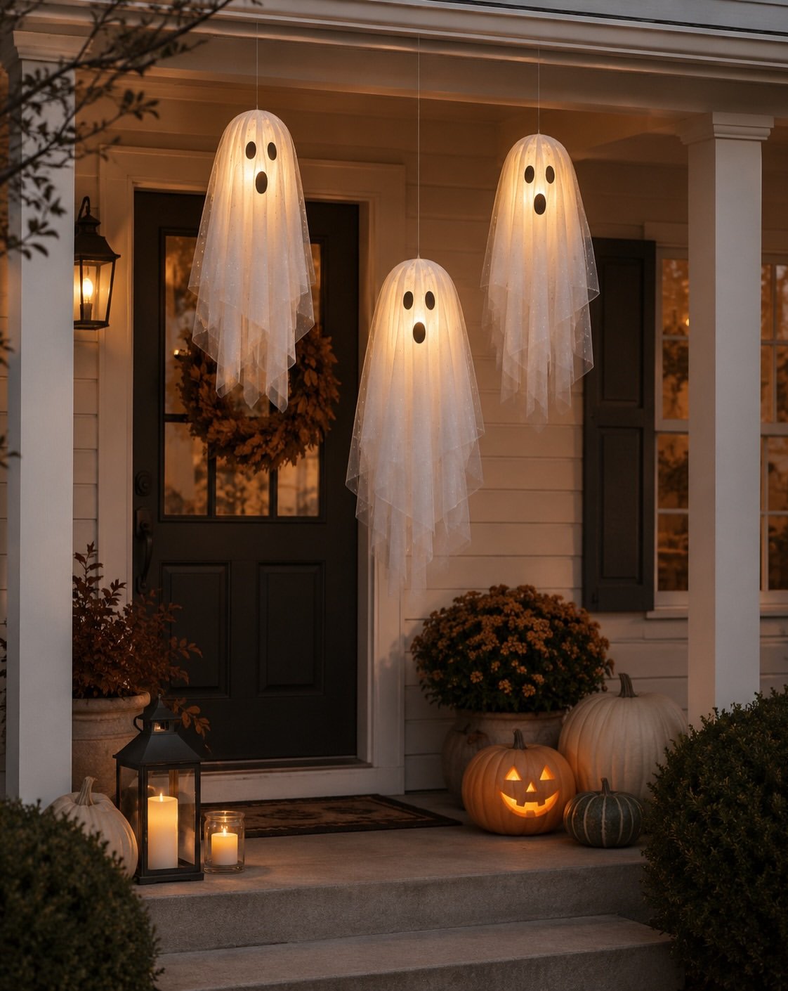 Glowing Ghost Display