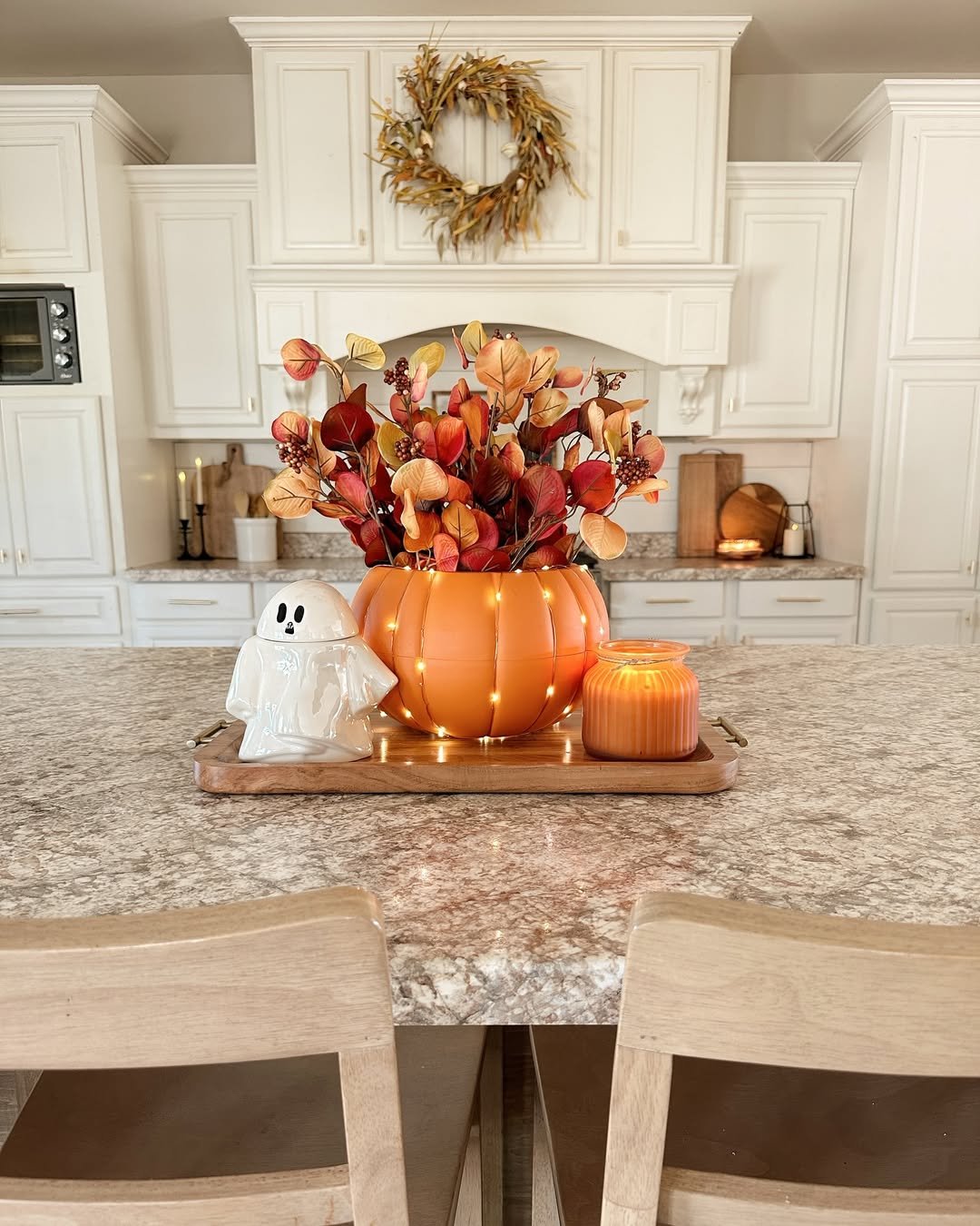 Glowing Kitchen Island