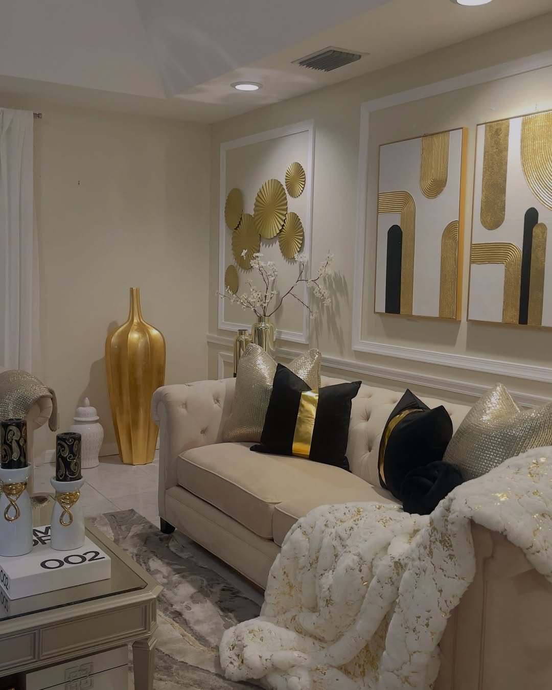 Gold and Cream Elegant Mix 5