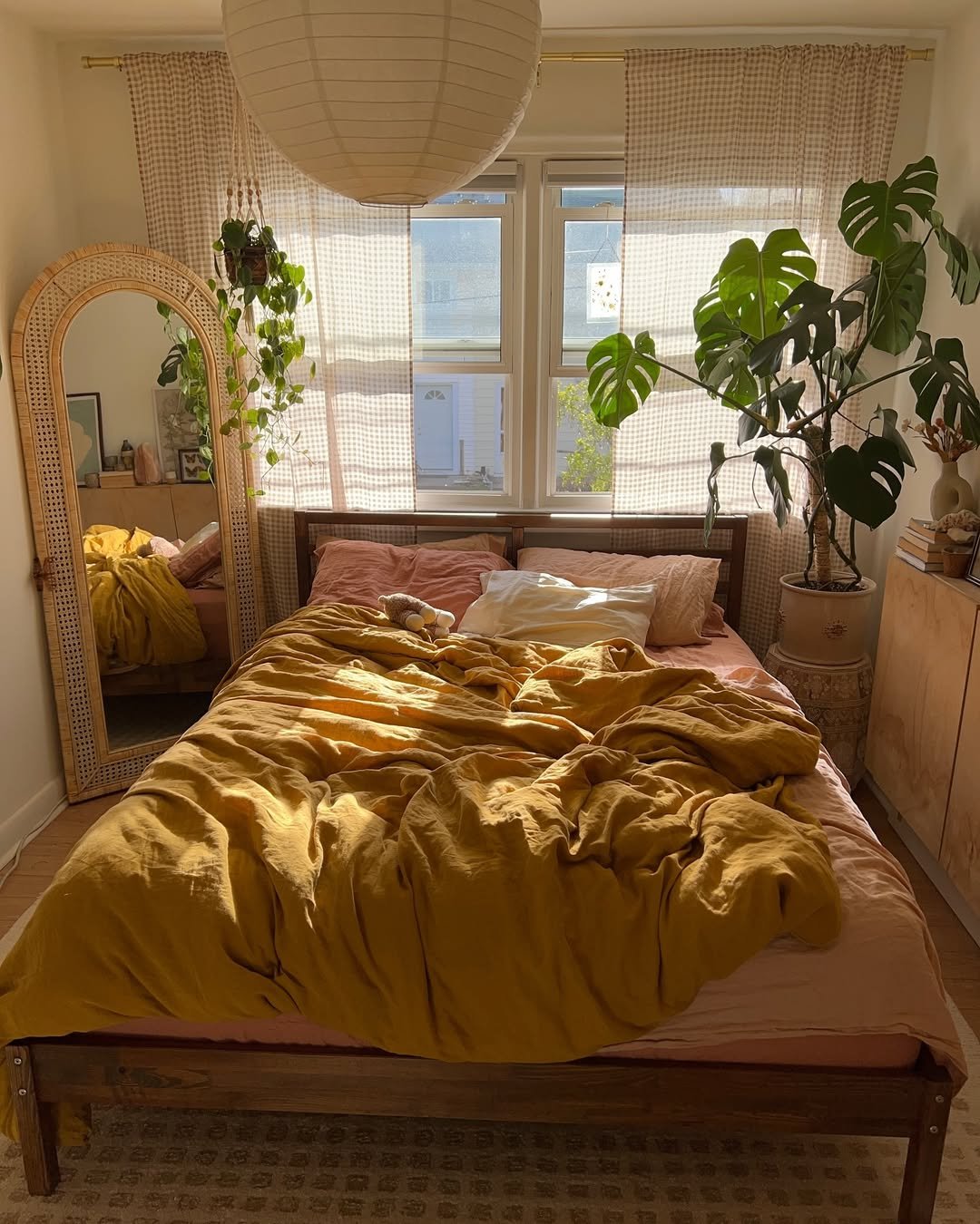 Golden Fall Bedscape