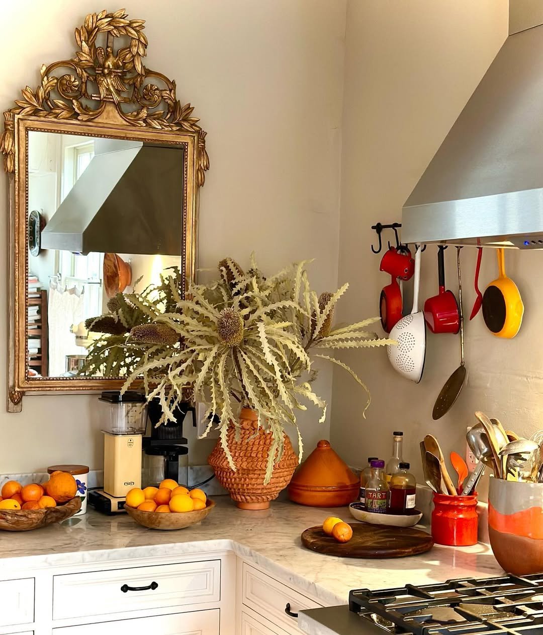Golden Kitchen Nook