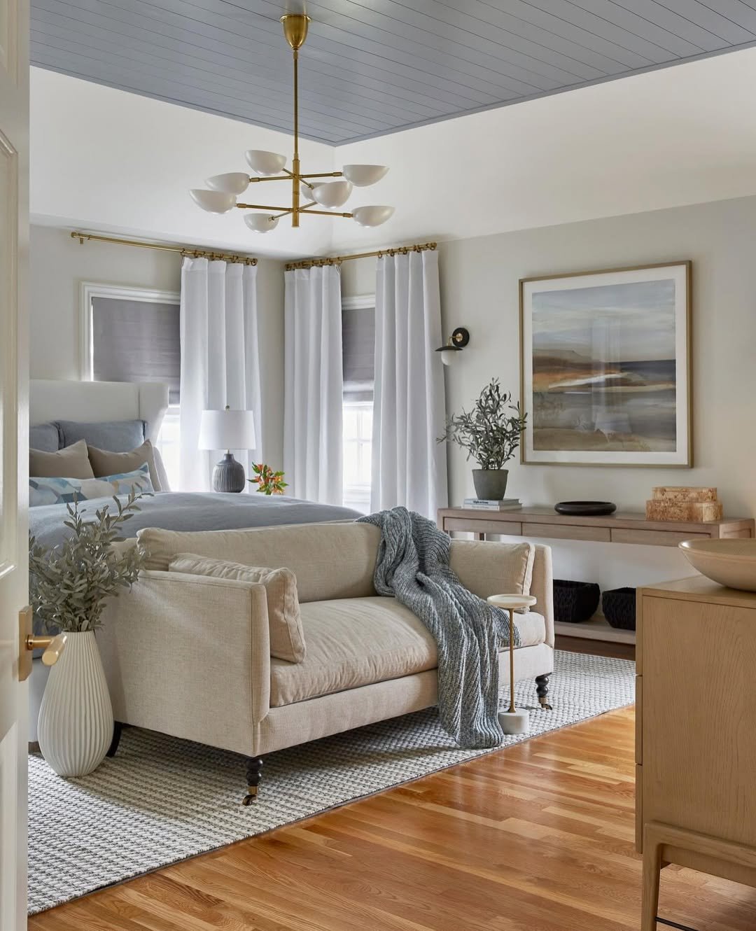 Gray Blue Coastal Retreat