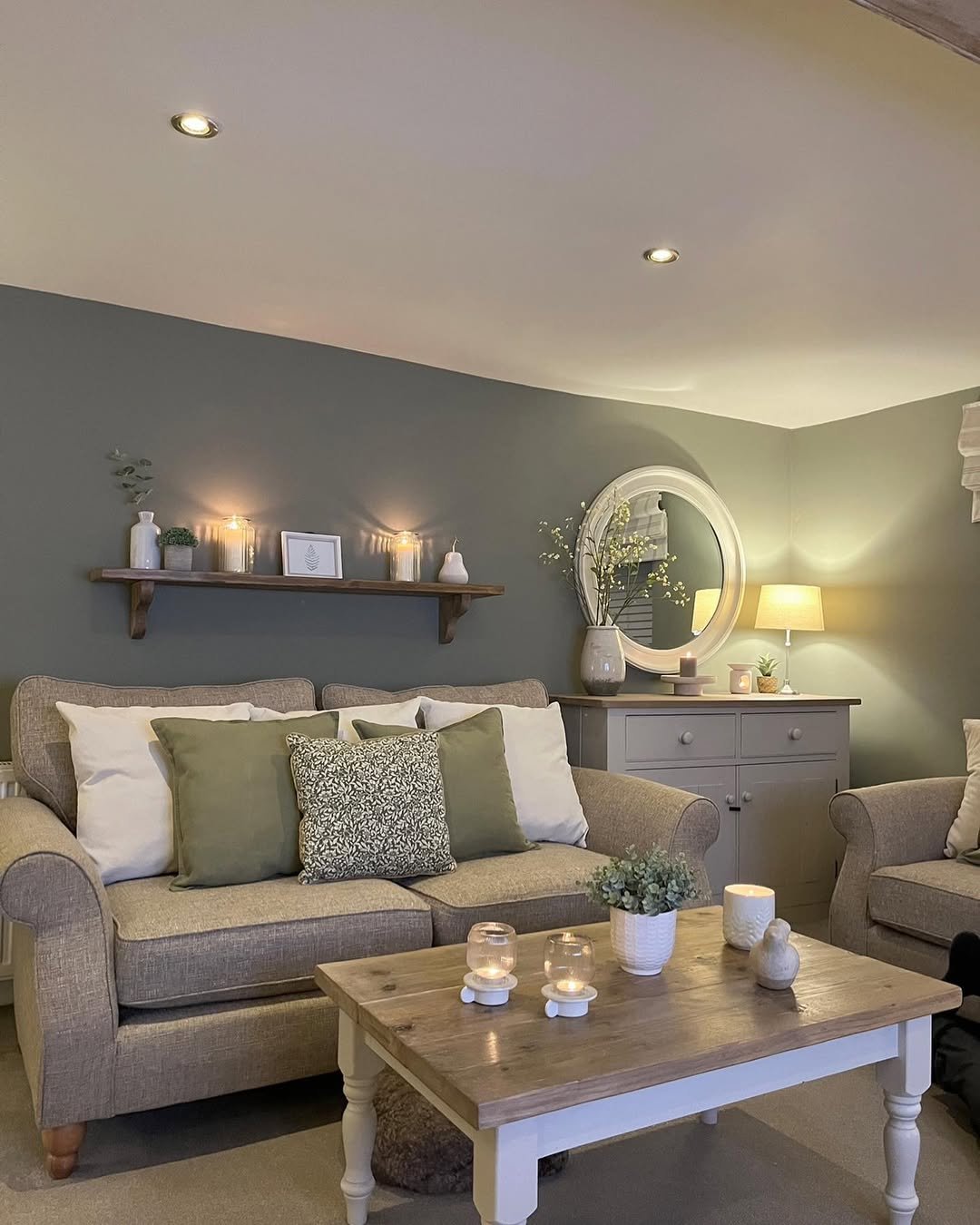 Green Corner Candles