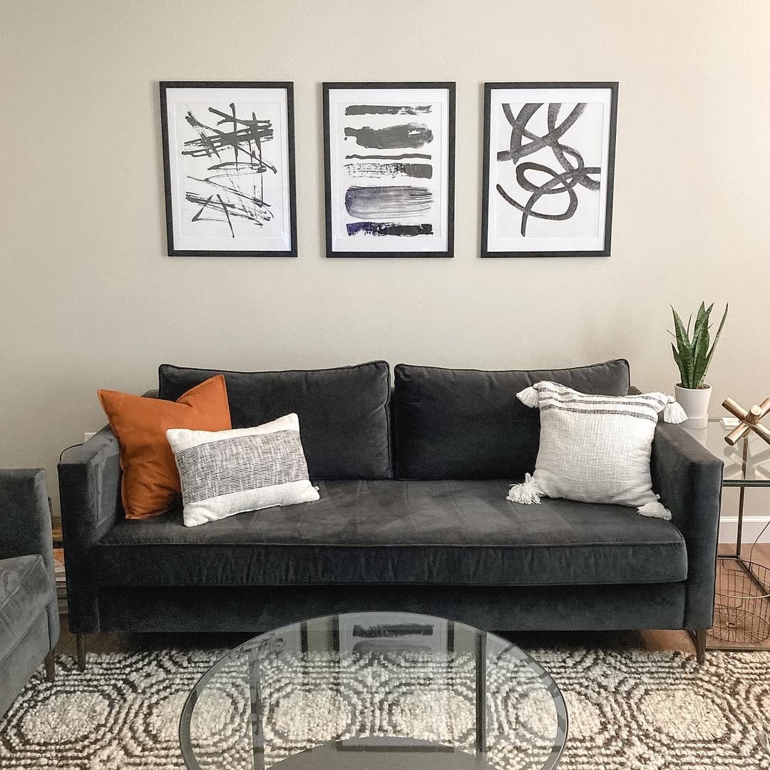 Greige Gallery Wall
