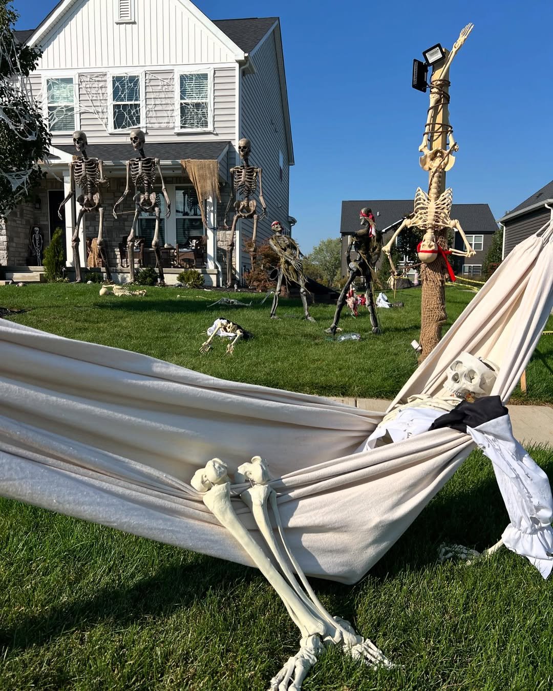 Halloween Backyard Decor