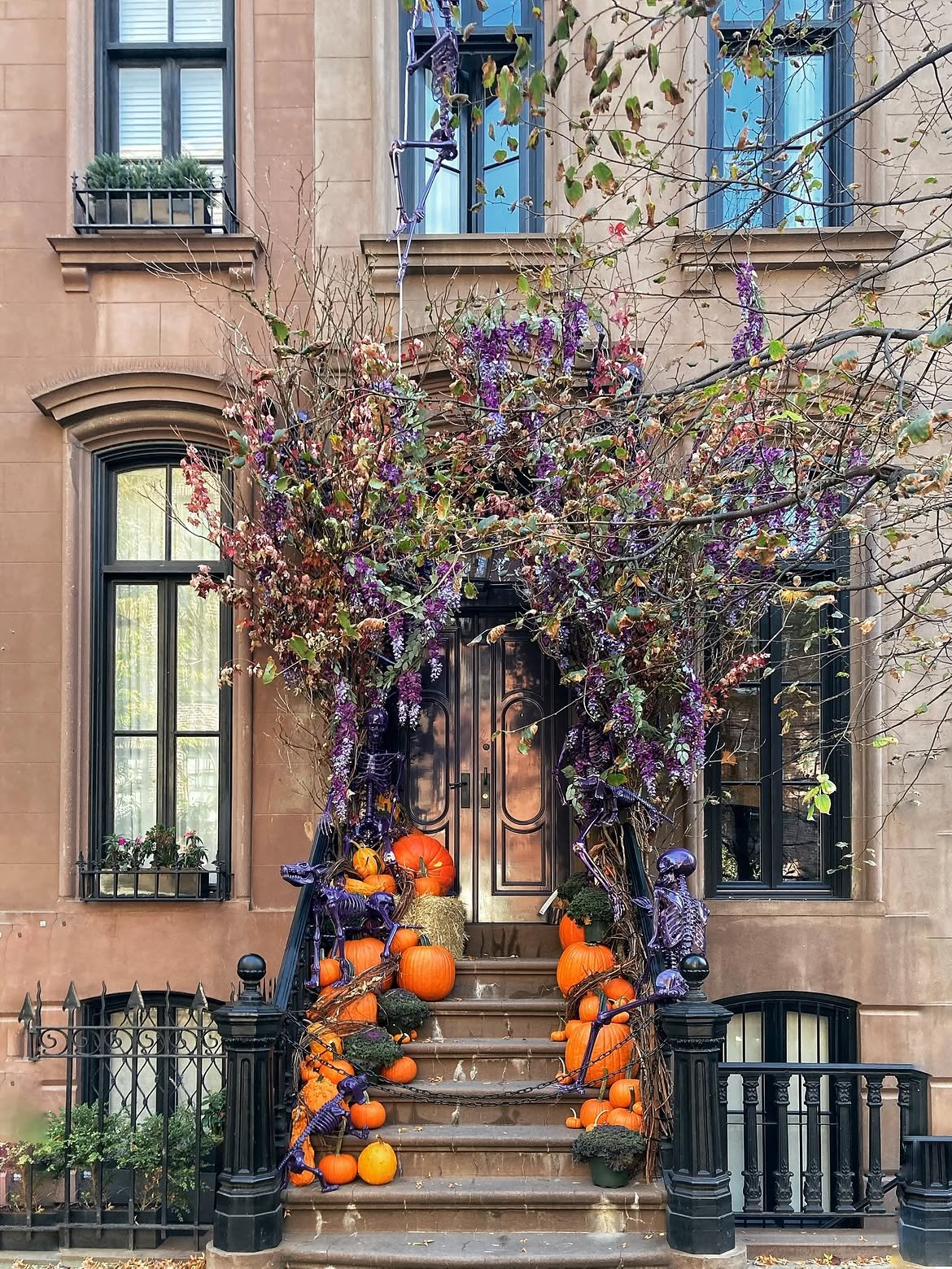 Halloween Decor With Branches