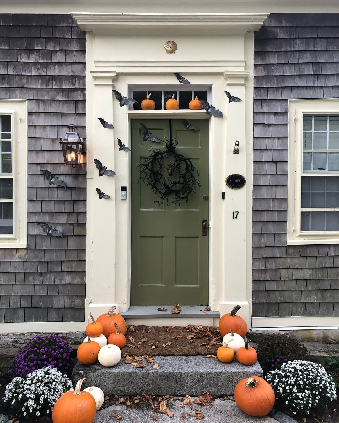 Halloween Door-Frame Bat Decor