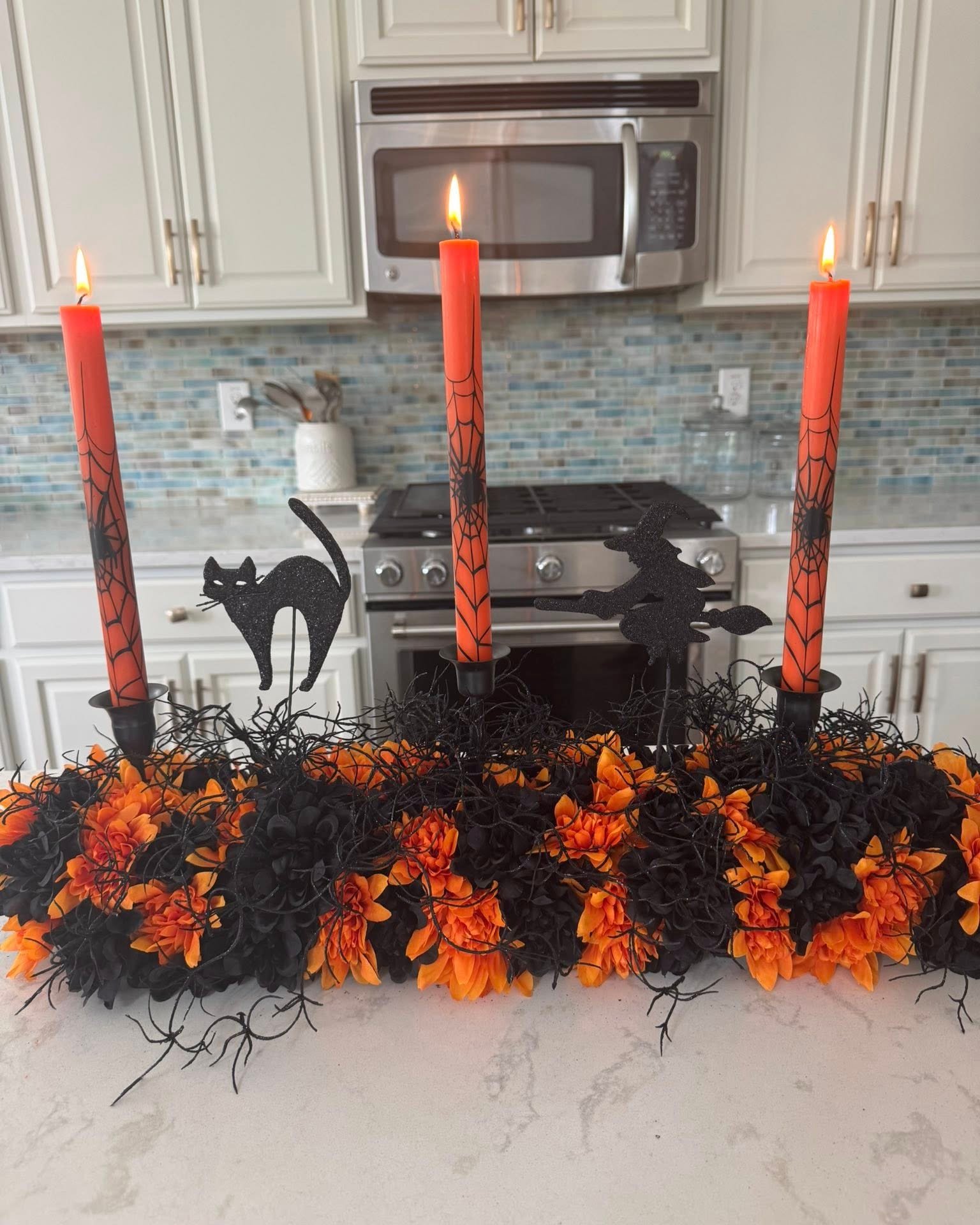 Halloween Island Decor With Height