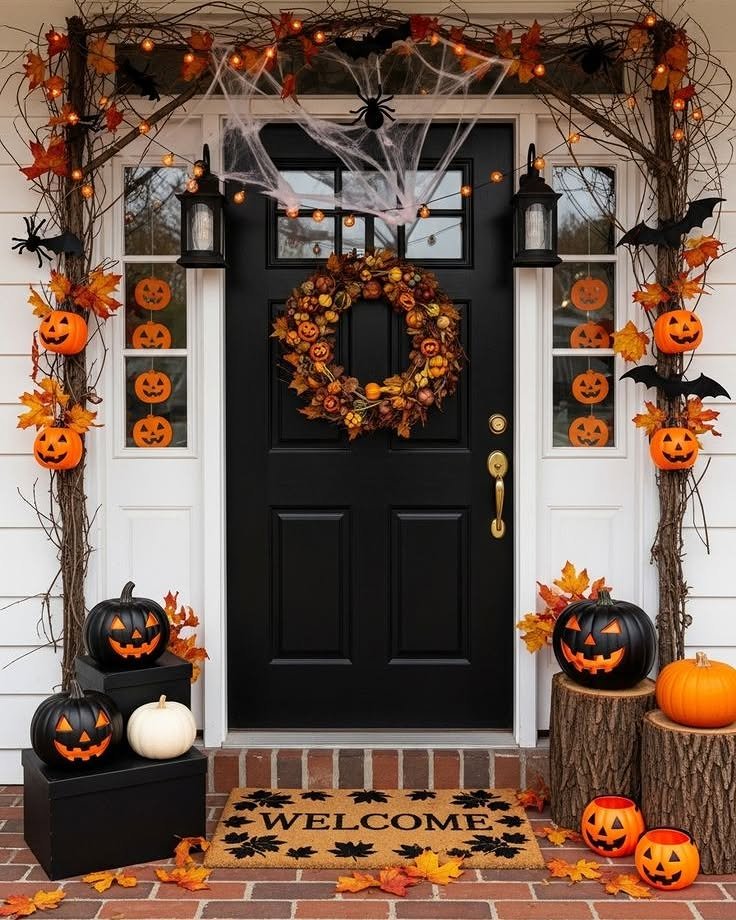 Halloween Welcome Mat
