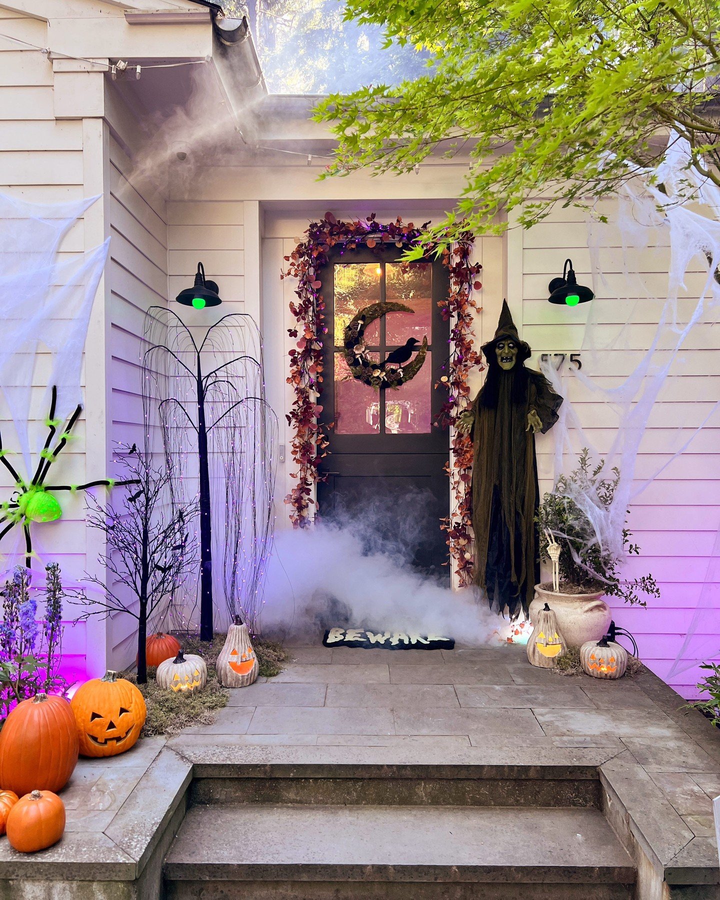 Hanging Witch Door Display