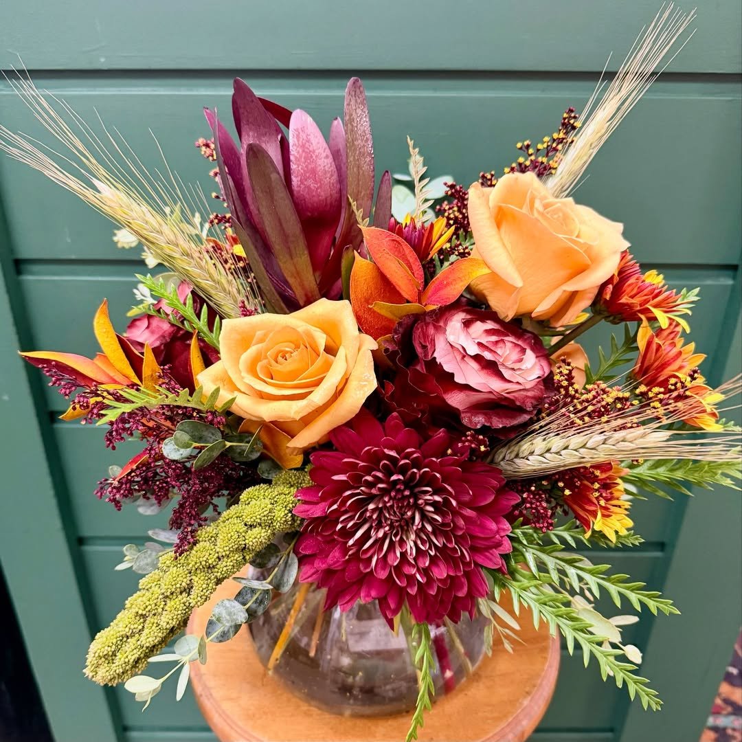Harvest Bouquet in Burgundy