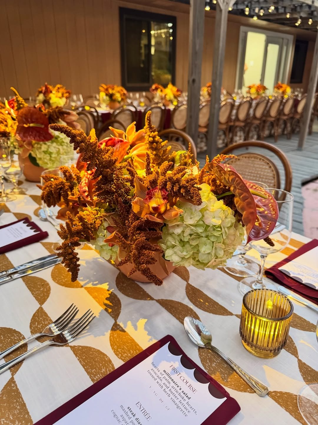 Harvest Floral Centerpiece