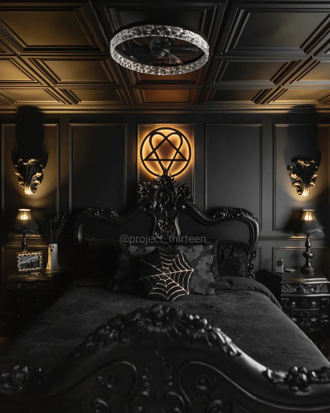 Heartagram with Backlighting