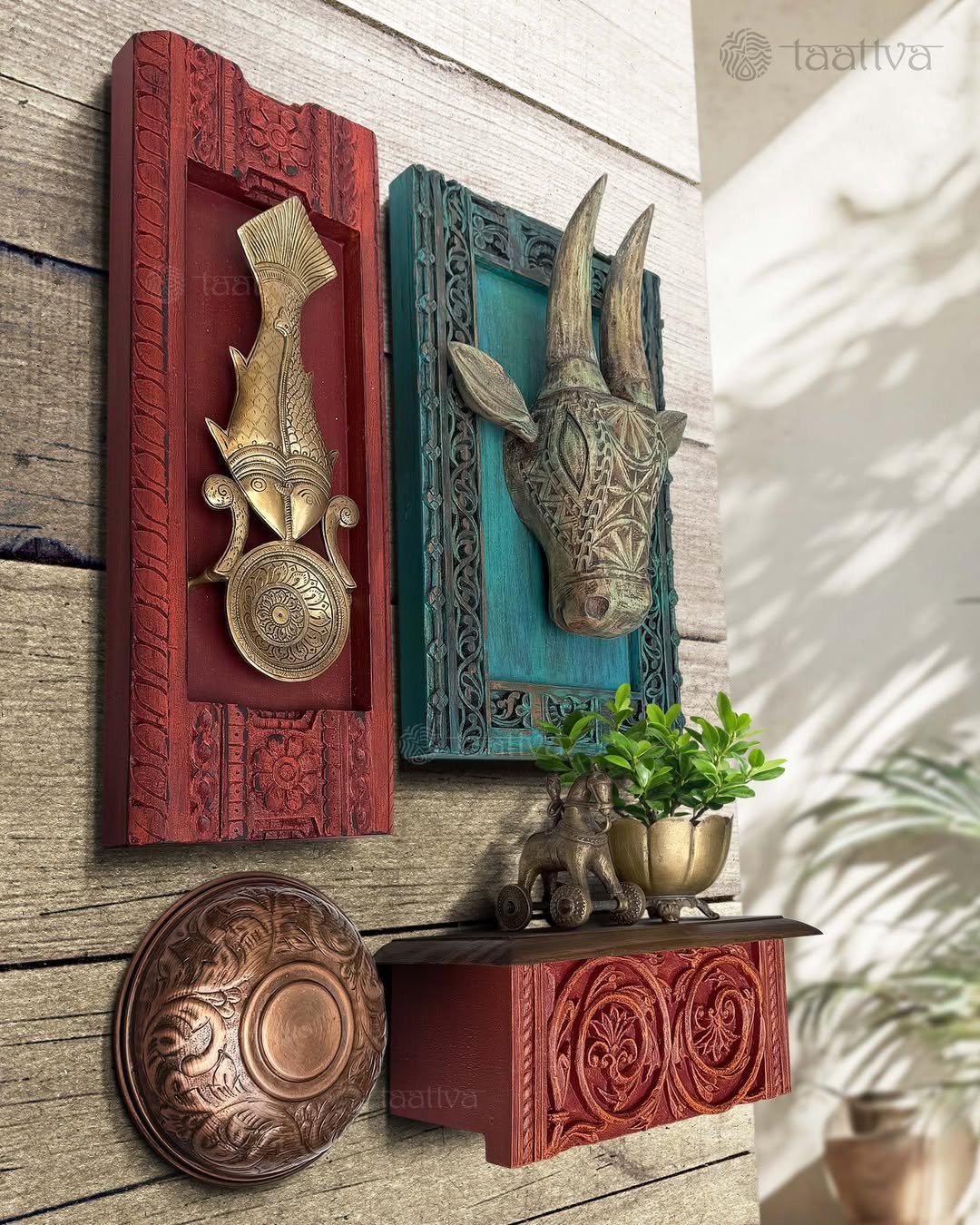 Heritage Carved Wall Art