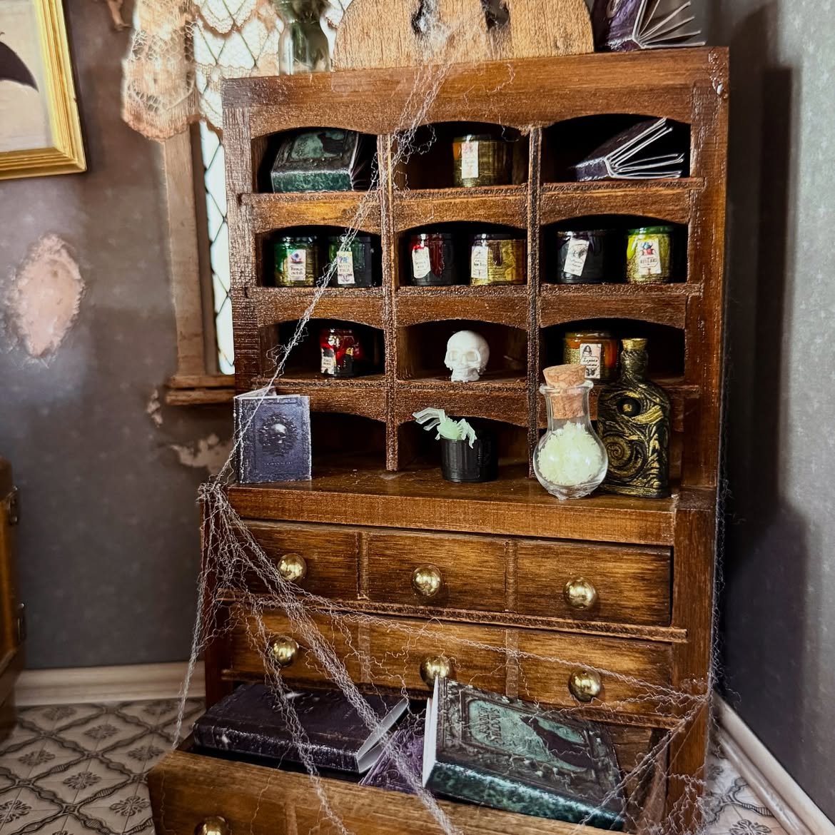 Hutch Drawers for Display Storage