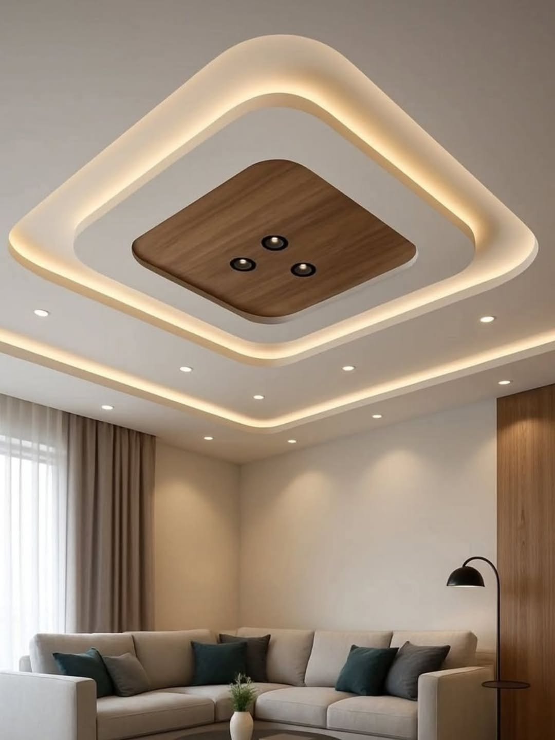 Inlaid Wood Diamond