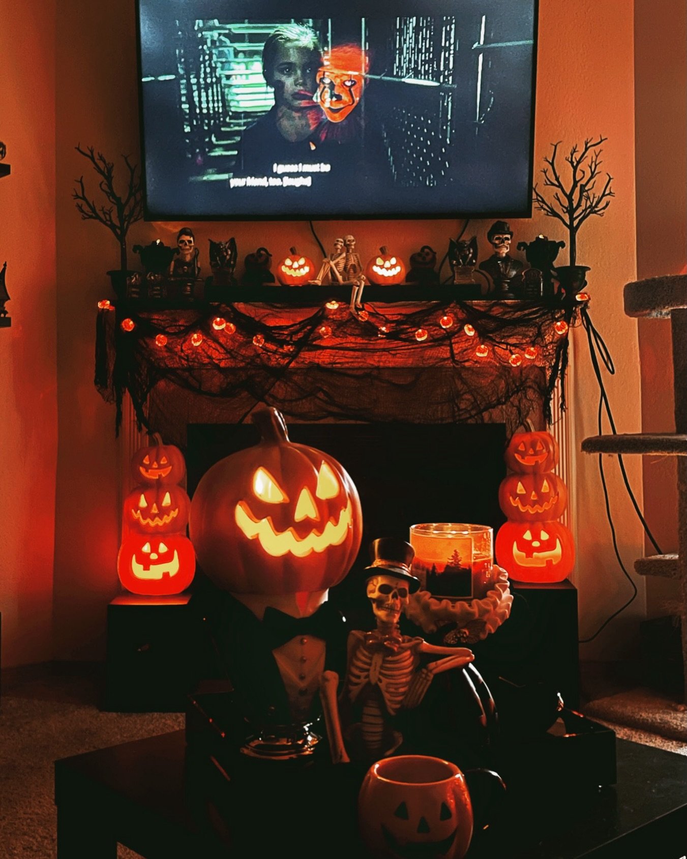 Jack-o'-Lantern Console Setup